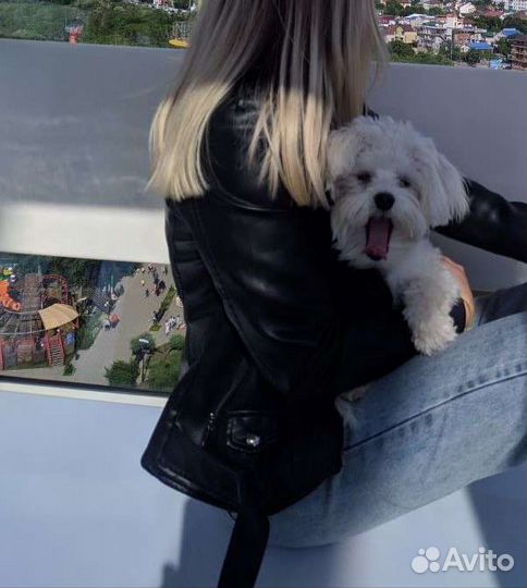 Куртка кожаная женская