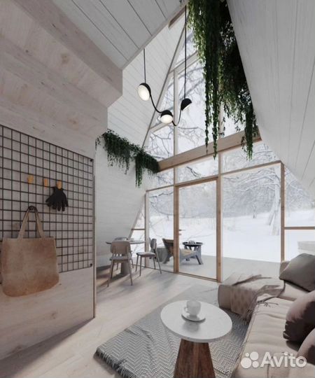 Афрейм два этажа под ключ