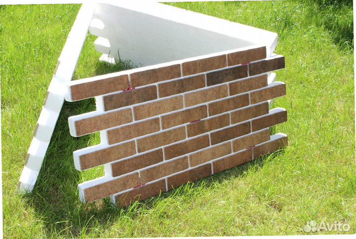 Фасадные термопанели под кирпич