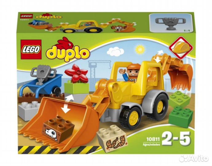 Лего дупло 10811 без коробки