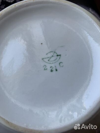 Чайник керамический 1,5 литра + конфетница