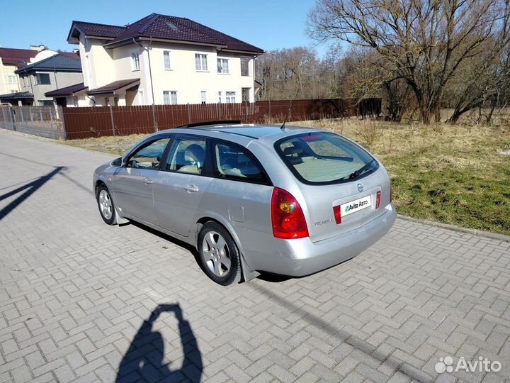 Nissan Primera 2.0 CVT, 2002, 278 000 км