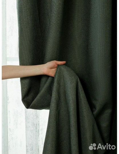 Шторы новые рогожка