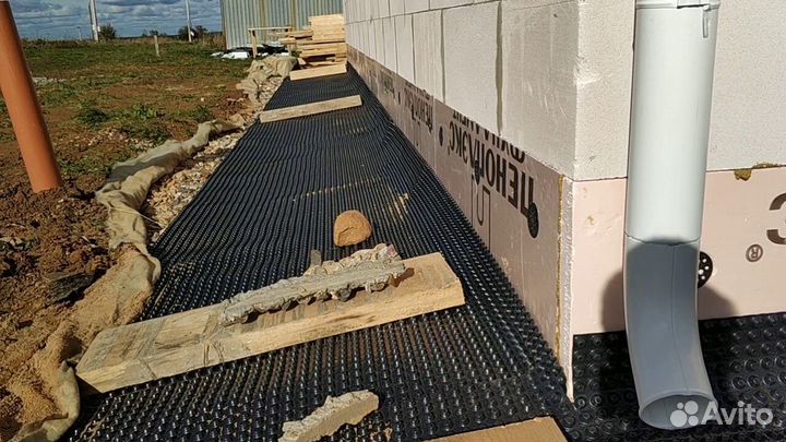 Мембрана для фундамента подгазон ГОСТ дотавка