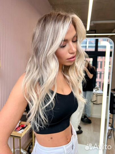 Окрашивание волос airtouch, шатуш, белаяж