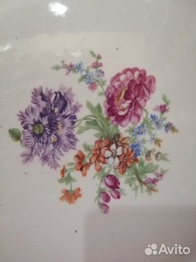 Большая советская тарелка, большое блюдо