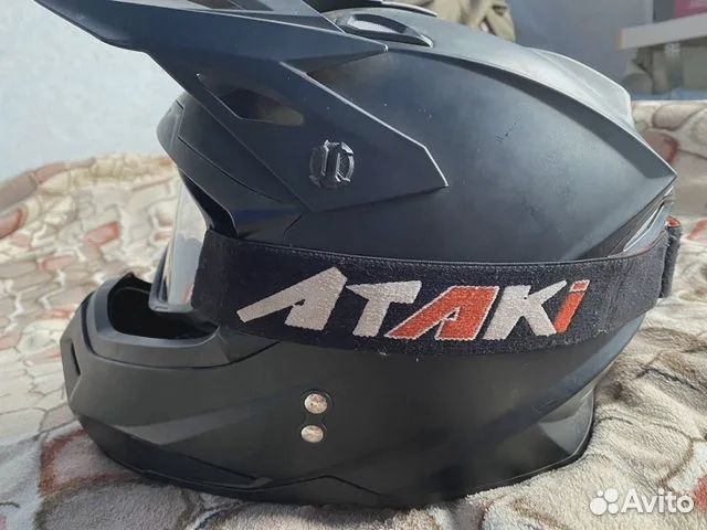 Кроссовый шлем ataki