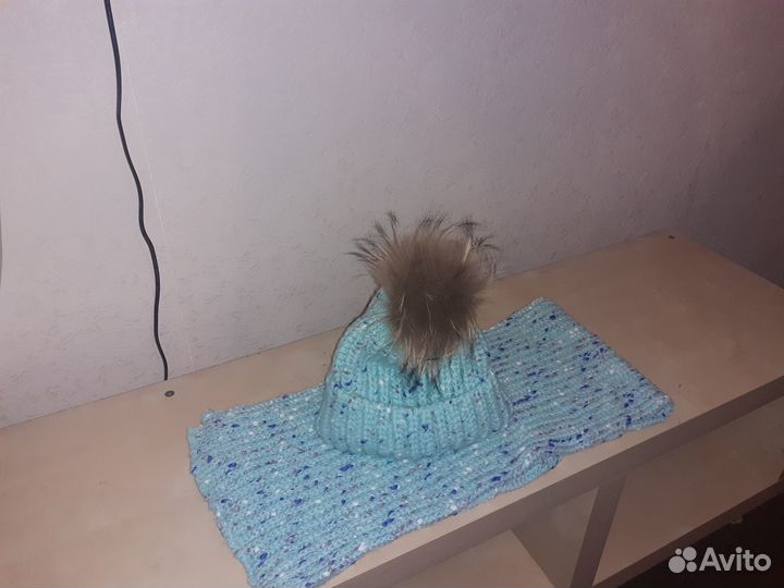 Набор шапка и шарф