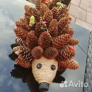 Шишки еловые для поделок, сувениров