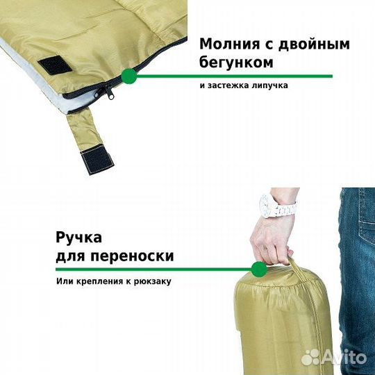 Спальный мешок Green Glade Comfort 180