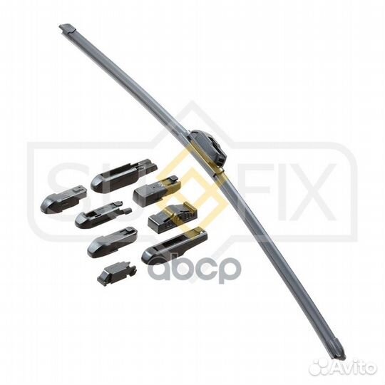 Щетка стеклоочистителя бескаркасная, 650мм 650