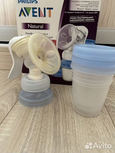 Молокоотсос avent ручной