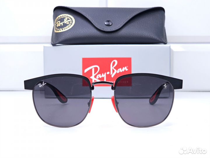 Очки Ray Ban 3698 M Ferrari Чёрные