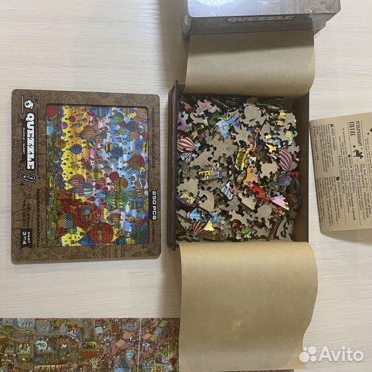 Деревянные пазлы Quezzle Удивительная Каппадокии