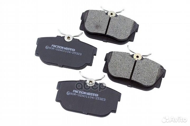 Колодки тормозные дисковые задние без датчика 1