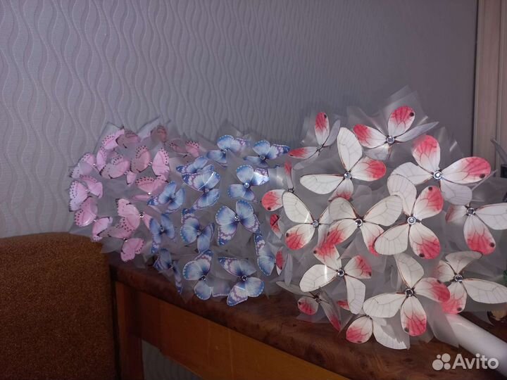 Букет из бабочек