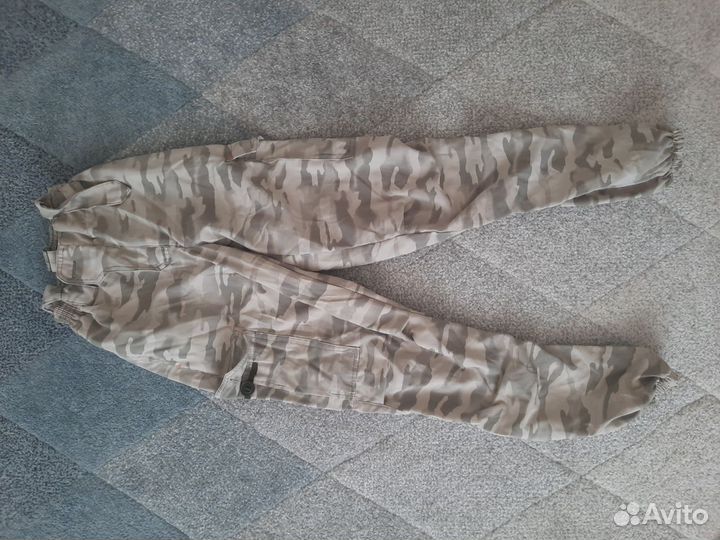 Костюм горка 5 Rip-Stop, серый/желтый пиксель