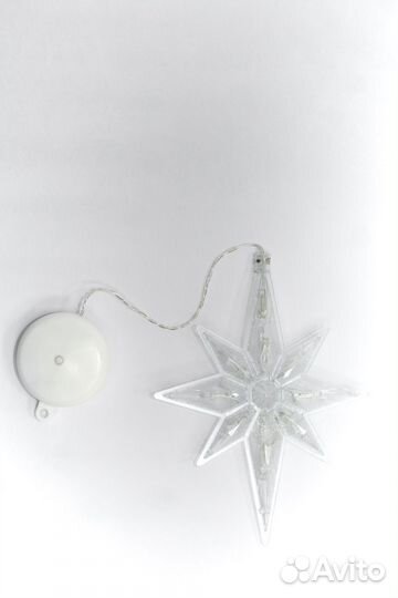 Гирлянды на присосках много