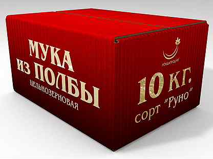 Мука из полбы цельнозерновая 10 кг Рондапродукт