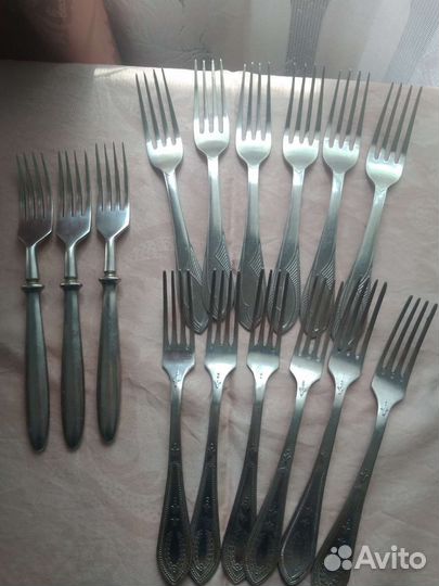 Набор столовых приборов СССР нержавейка