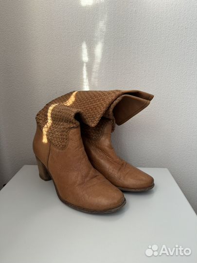 Ботильоны натуральная кожа 40 италия