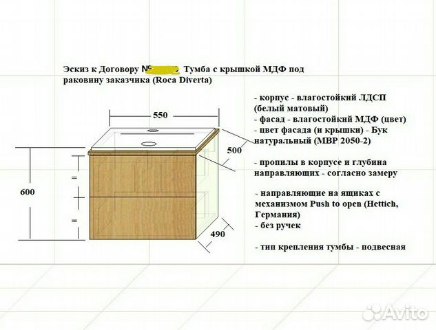 Тумба под мойку размеры