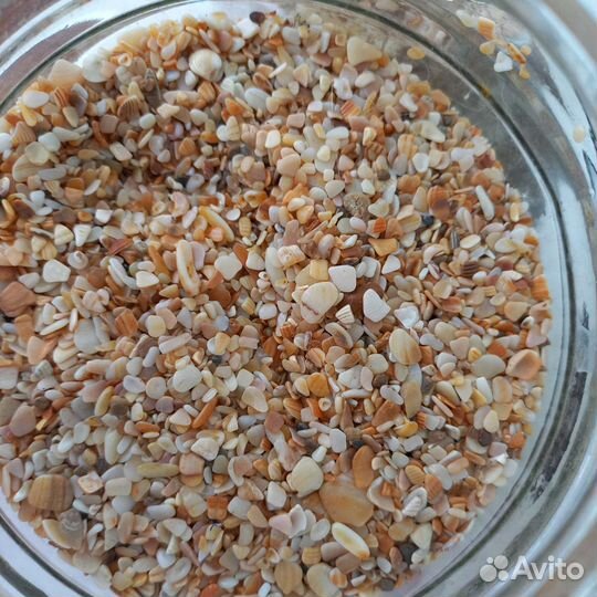 Песок морской для декора