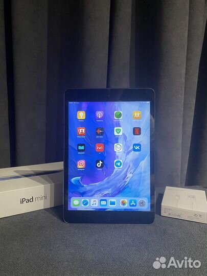 iPad Mini 2 16Gb Space Gray Wi-Fi iOS 12.5.7 93%