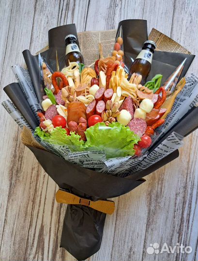 Вкусные подарки букеты