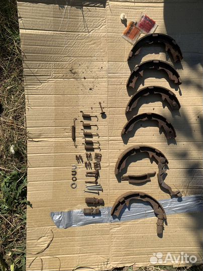 Задний барабанный тормоз lancer X