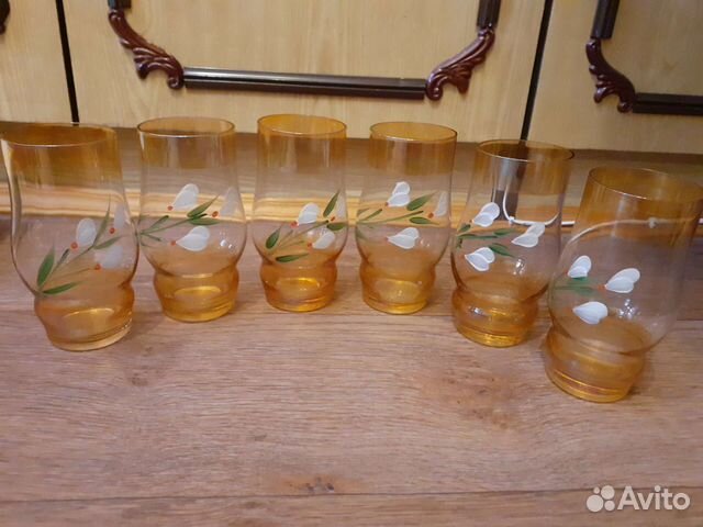 Стеклянная посуда для застолья разная