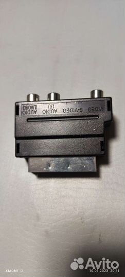 Переходник скарт на тюльпаны