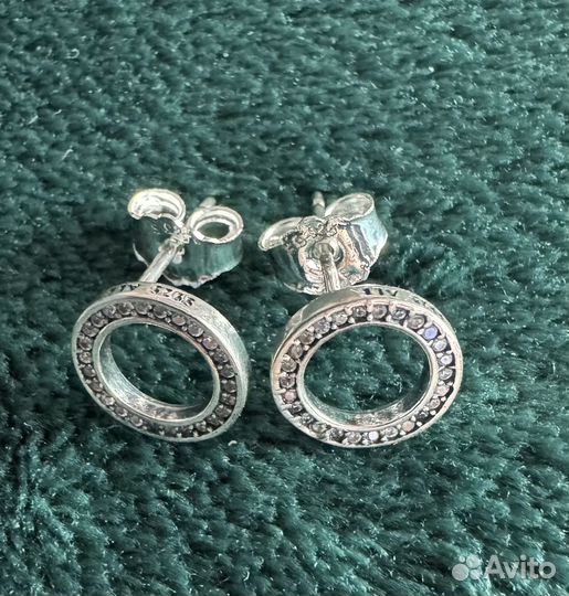 Серьги Пандора