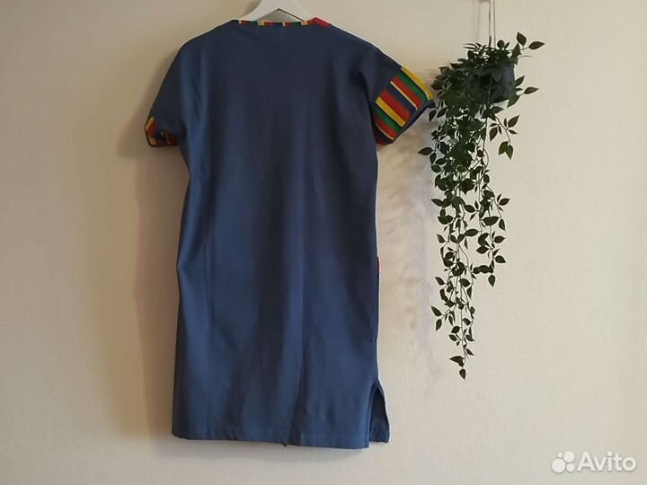 Халат женский 44 46 на пуговицах хлопок Турция