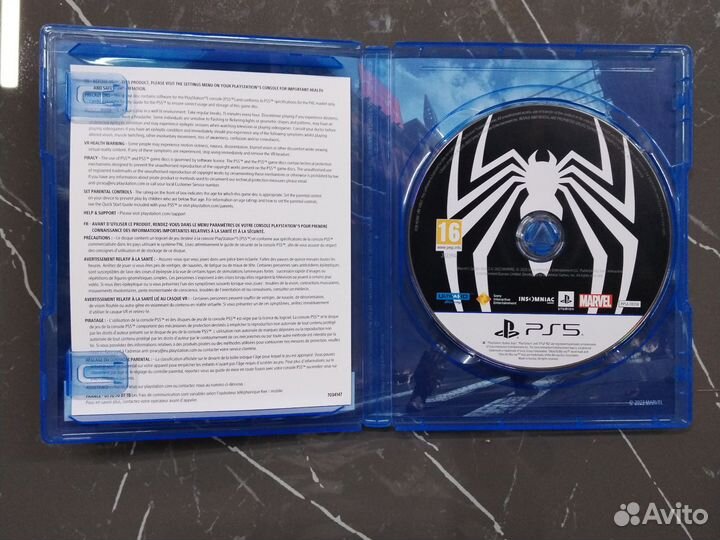 Marvel spider man 2 ps5 диск