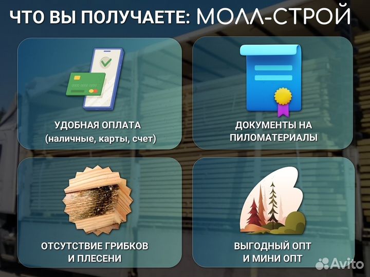 Имитация Бруса в ассортименте