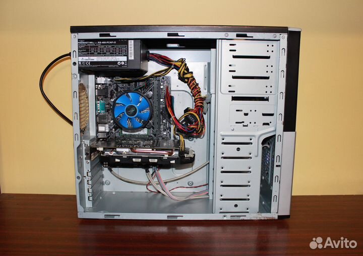 I3-8100 +8 Гб +SSD +DeepCool 460W +Видеокарты