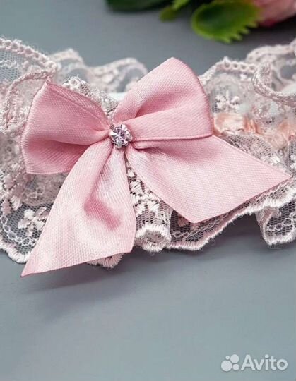 Свадебная подвязка новая