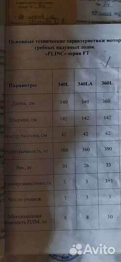 Продам лодку пвх 360