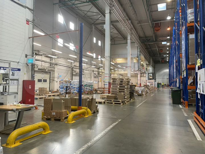 Склад класса А 5300 м2, h12, 5 доков