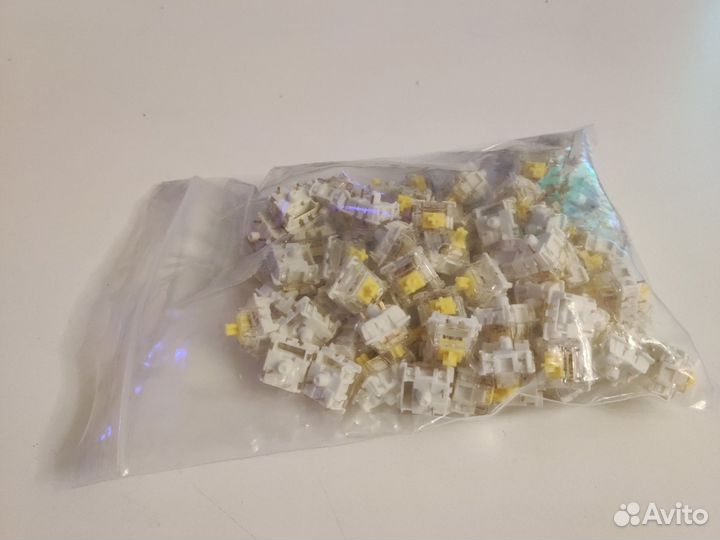 Свитчи для клавиатуры Gateron Yellow 3pin 85шт