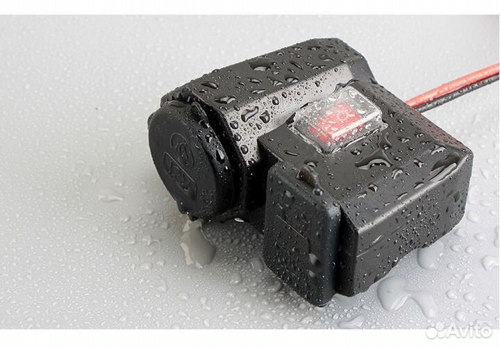 Прикуриватель + USB для мотоцикла