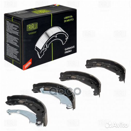 Колодки торм. для а/м Peugeot 206 (98) барабан