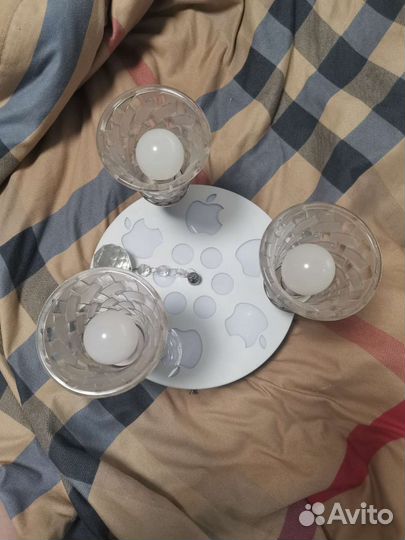 Люстра потолочная бу