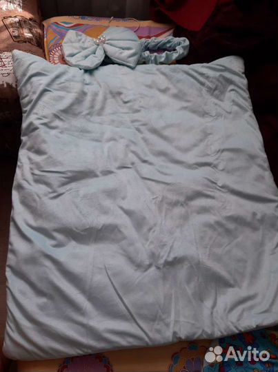 Конверт одеяло на выписку зимний