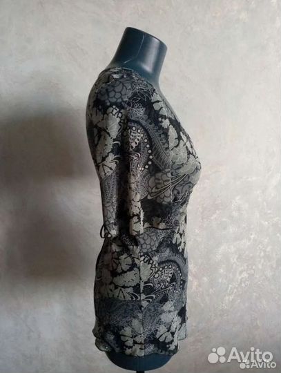 Винтажная блуза топ сетка 44 р Esprit