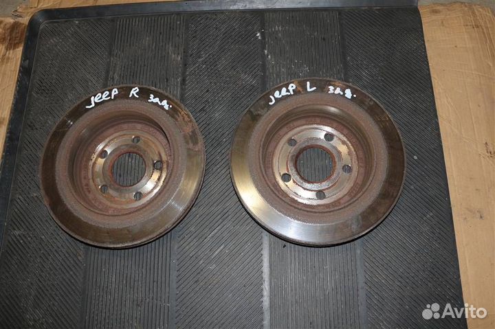 Диск тормозной задний комплект Jeep Grand Cheroke