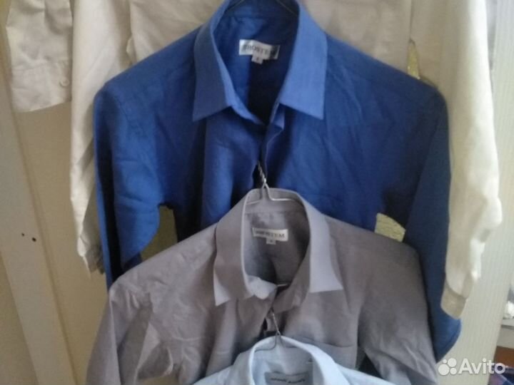 Школьные рубашки для мальчика 10-16 лет