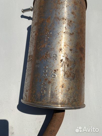 Глушитель Skoda Fabia 2 6Q0120T