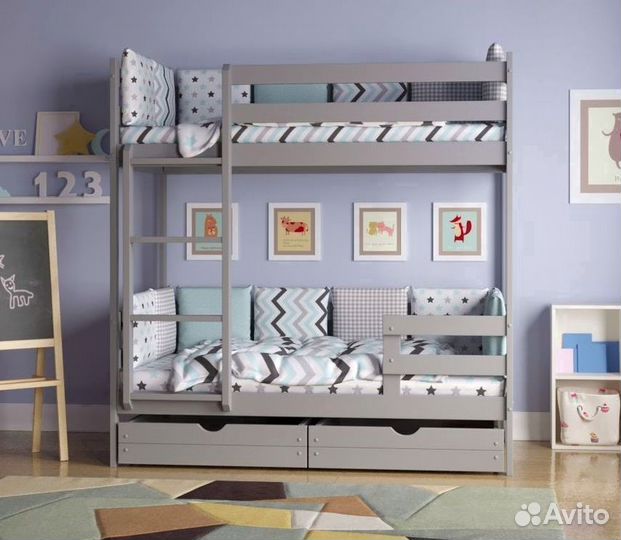 Кровать двухъярусная